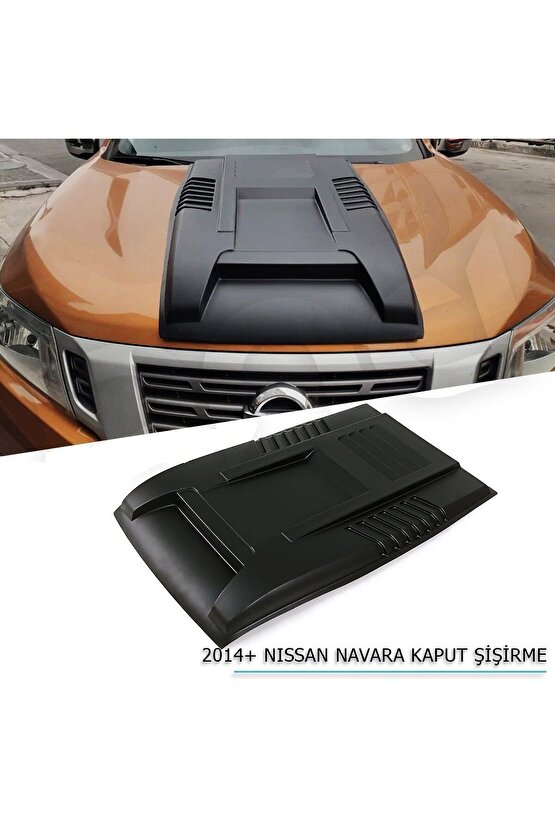 Nissan Navara Scoop Kaput Şişirme Siyah 2015 Np300