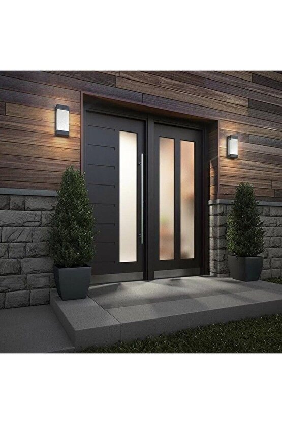 24 Watt Gün Işığı Modern İç ve Dış Mekan Led Aplik, Banyo, Teras, Veranda, Balkon, Kamelya Armatürü