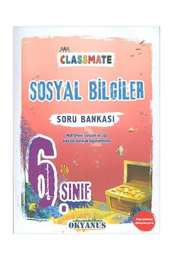 6.sınıf Sosyal Bilgiler Classmate Soru Bankası