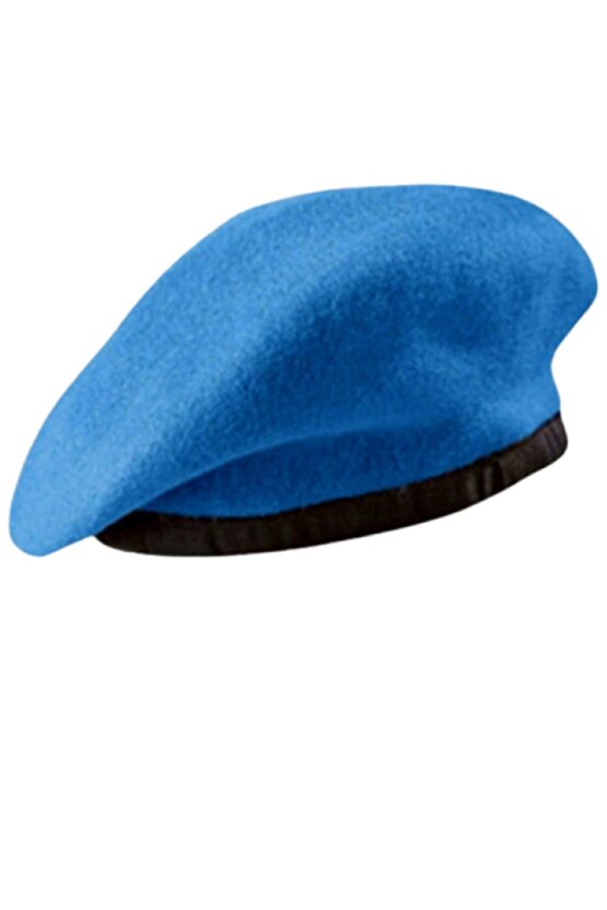 Hava Kuvvetleri Subay Kokartli Mavi Yan Kase Bere
