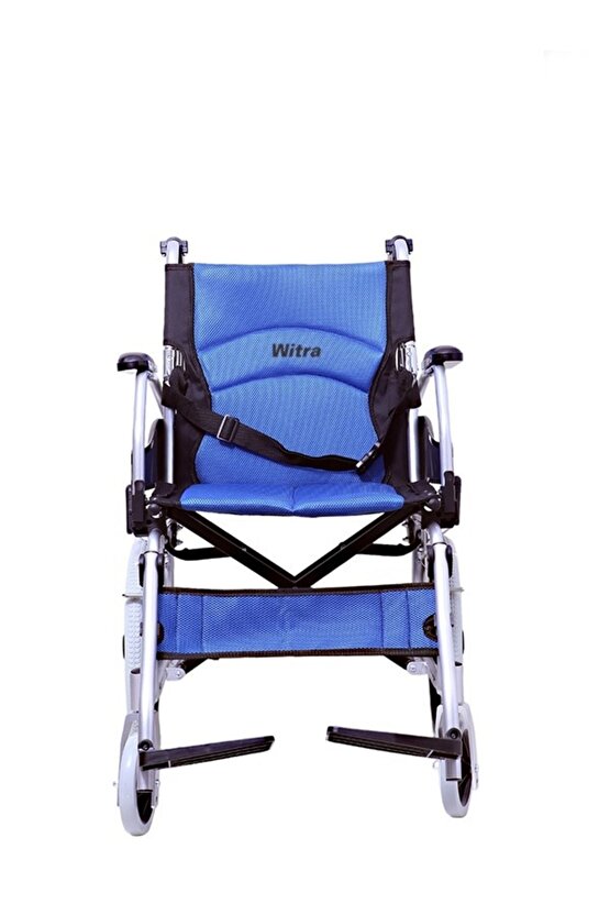 WİTRA Alüminyum Katlanabilir Refakatçi Manuel Tekerlekli Sandalye