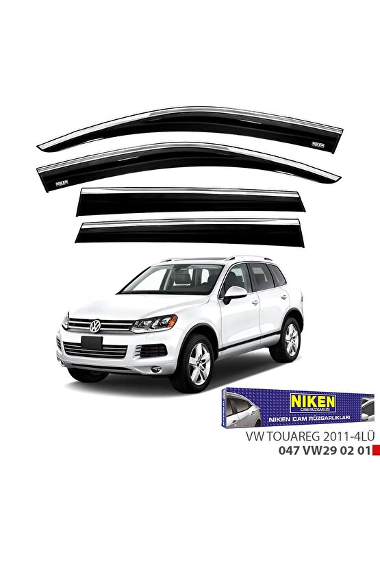 Vw touareg cam rüzgarlığı kromlu 2011  2016 niken