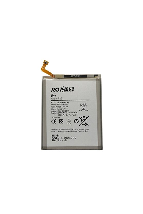 Samsung Galaxy M40 (sm-m405fds) Rovimex Batarya Pil