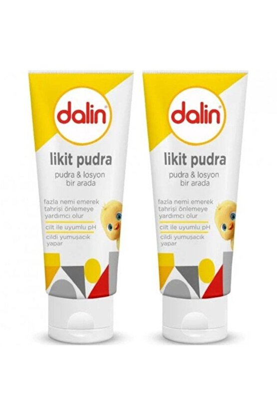 Likid Pudra & Lasyon 2 Si Bir Arada 100 Ml X 2 Adet