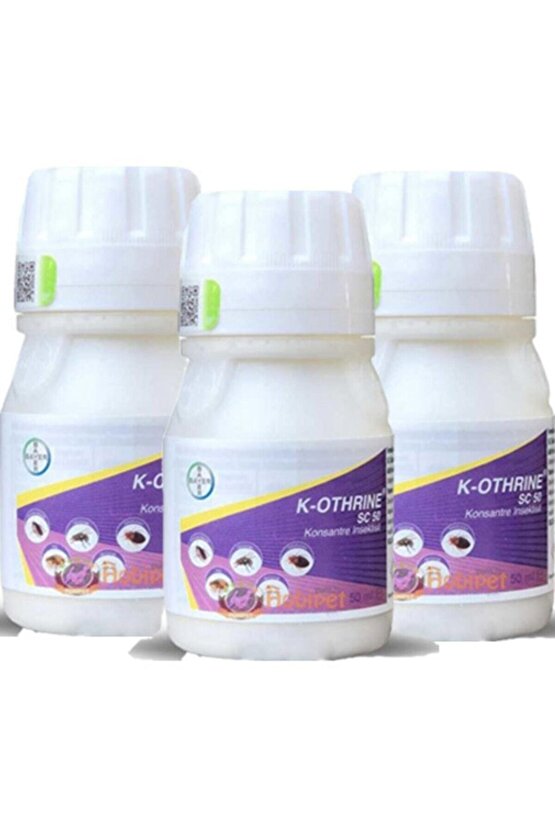 K-othrine Sc50 Genel Haşere Ilacı 50 Ml X 3 Adet