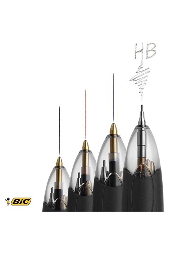 BİC 4 COLOURS MULTIFUNCTION 3+1 HB TÜKENMEZVERSAT