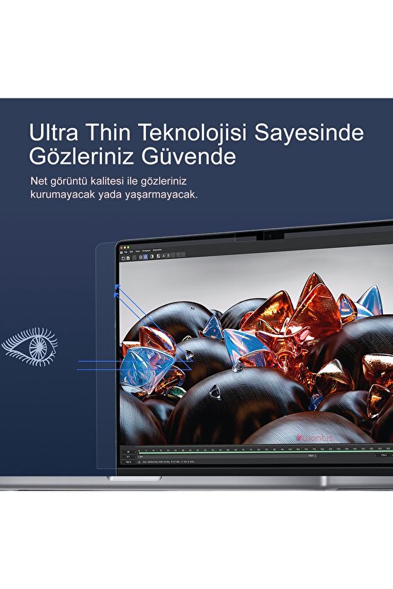 Lenovo Thinkpad E15 G3 20yg004jtx07 15.6 Inç Notebook Premium Ekran Koruyucu Nano Cam