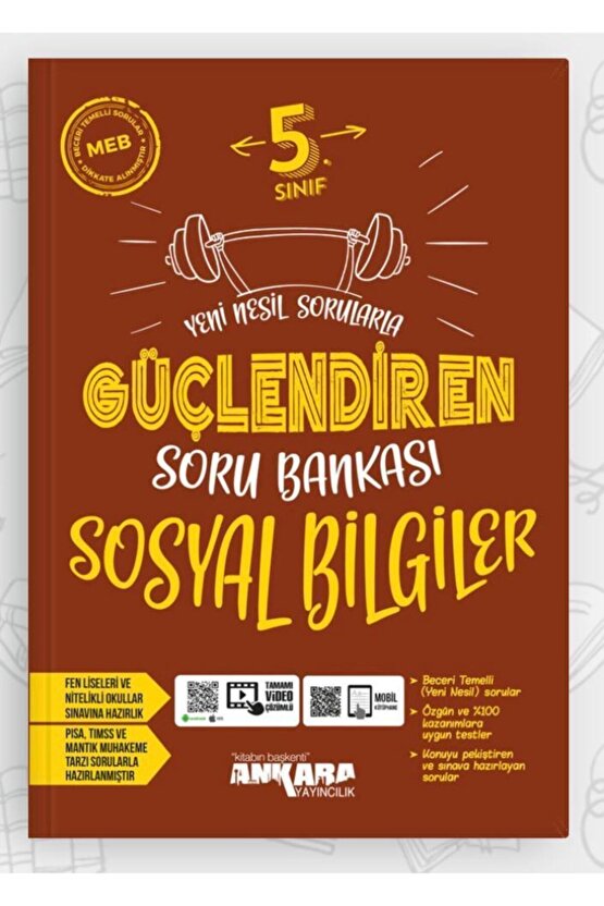 5. Sınıf Güçlendiren Sosyal Bilgiler Soru Bankası (yeni Basım)