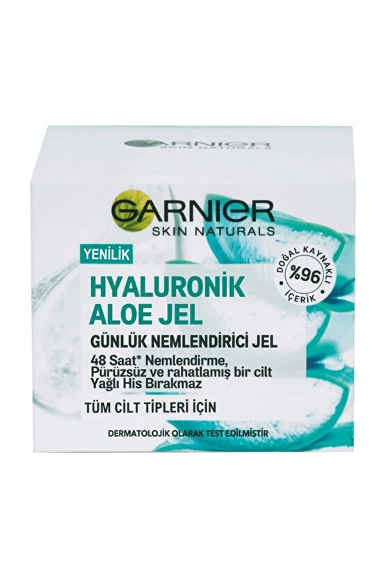 Garnıer Hyaluronik Aloe Jel - Günlük Nemlendirici Jel 50 Ml