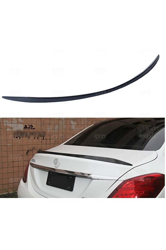 Mercedes W205 Bagaj Üstü Spoiler C63 2015 C180 Siyah Boyalı