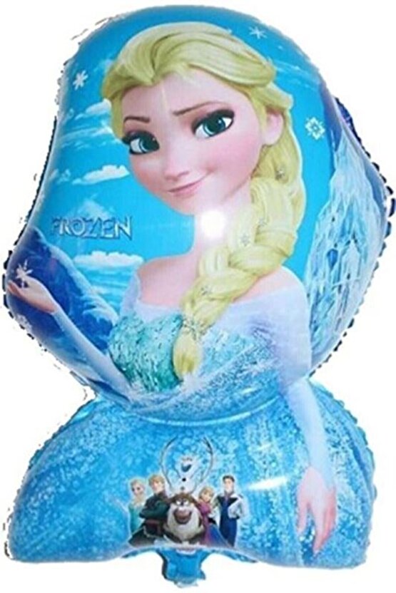 Frozen Elsa 1 Yaş Balon Seti Karlar Ülkesi Konsept Helyum Balon Set Frozen Elsa Doğum Günü Set