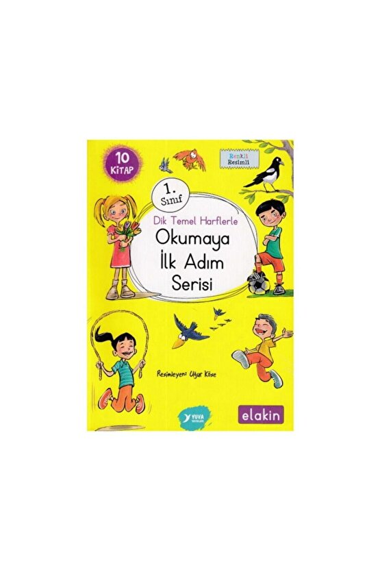 1. Sınıf Dik Temel Harflerle Okumaya Ilk Adım Serisi 10 Kitap