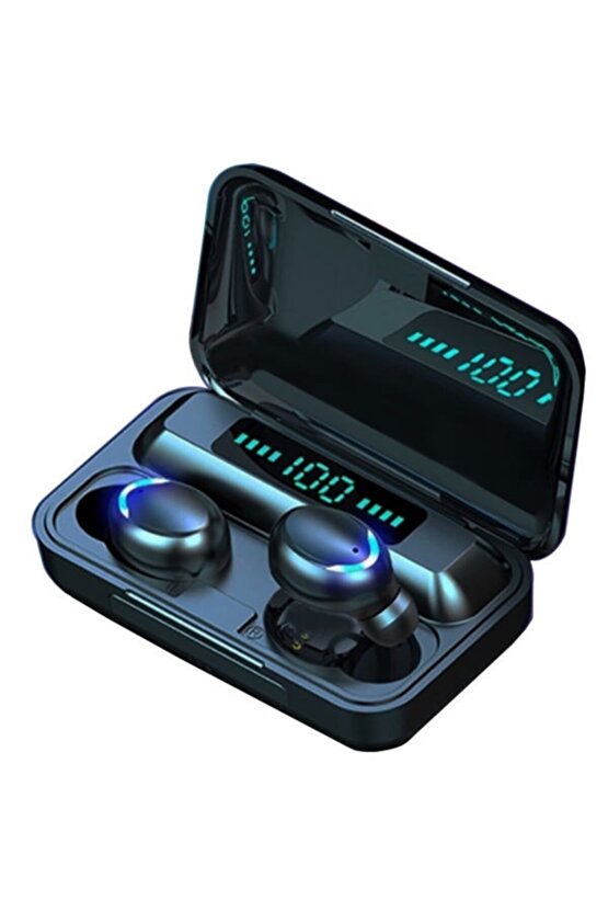 Su Geçirmez Bluetooth Kulaklık 2000 Mah Powerbank Özellikli Şarj Kutusu Spor Video Oyun Kulaklığı