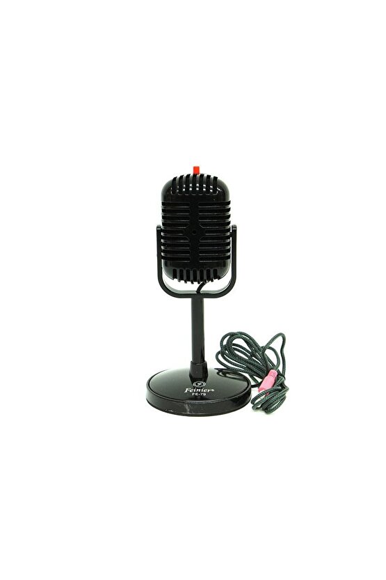 Mikrofon Siyah Karaoke Speaker Hediyelik