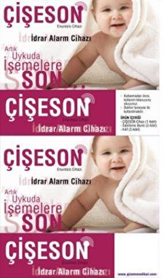 Enürezis Alarm Cihazı İdrar Alarm Cihazı