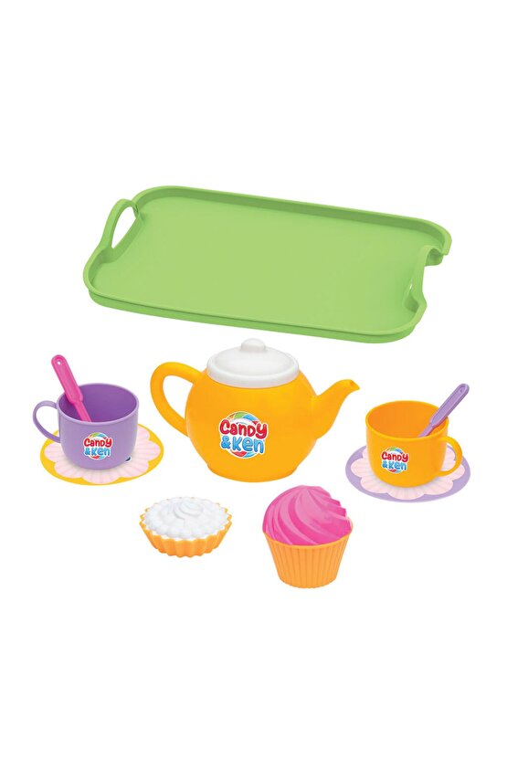 Candy & Ken Çay Set Bavulum - Mutfak Setleri - Ev Oyuncak Setleri