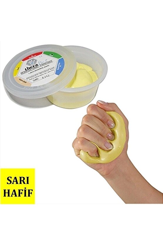 Msd Theraflex Putty El Egzersiz Hamuru Sarı Renk (hafif) 85 Gr