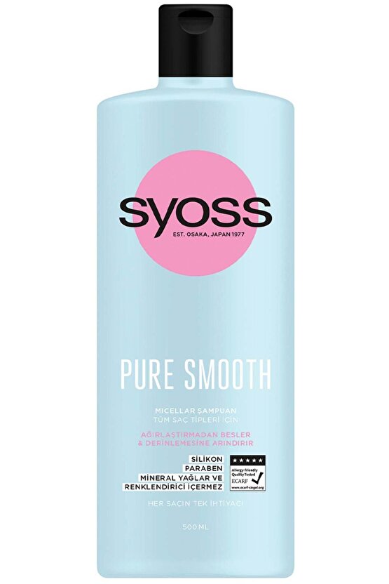 Pure Smooth Micellar Şampuan 500 Ml 