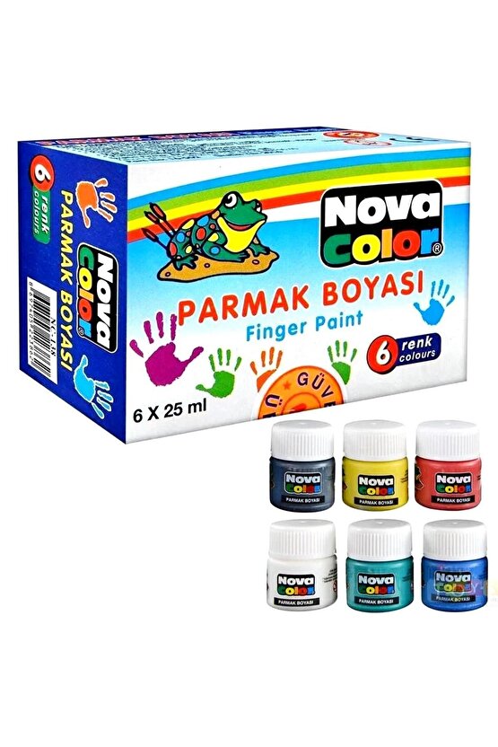 Parmak Boyası 6 Renk Nc-138