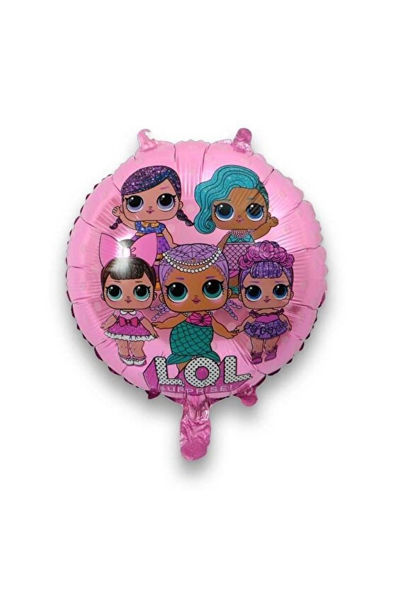 Diva Lol Surprise 3 Yaş Balon Seti Lol Bebek Balon Seti Lol Doğum Günü Parti Seti