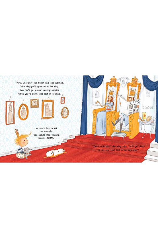 Prince George And The Royal Potty | ingilizce Çocuk Tuvalet Eğitimi Kitabı