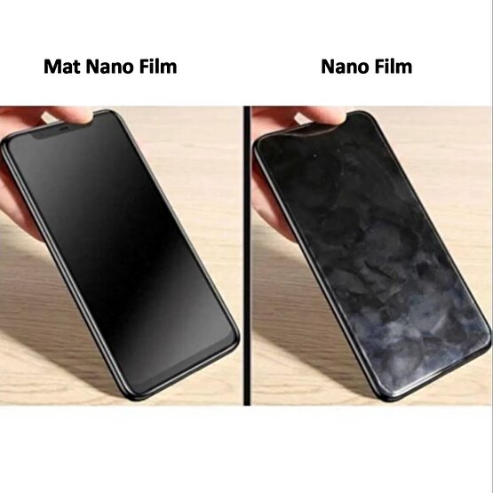 Tecno Pova 3 Mat Parmak Izi Bırakmayan Nano Ekran Koruyucu Film