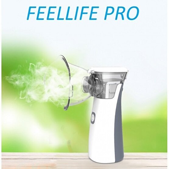 Feellife Pro Nebulizator Yeni Teknoloji El Tipi Mini Mobil Şarjlı