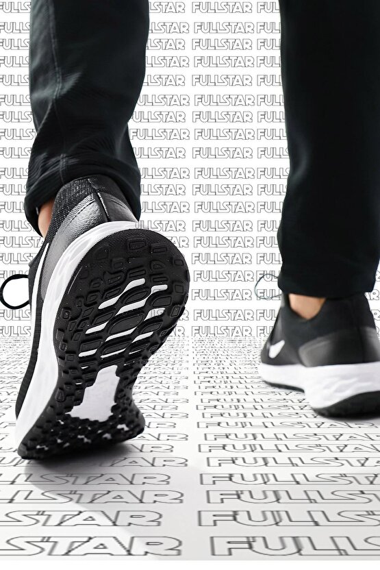 Revolution 6 N N Walk Running Shoes Black Erkek Yürüyüş Koşu Ayakkabısı Siyah