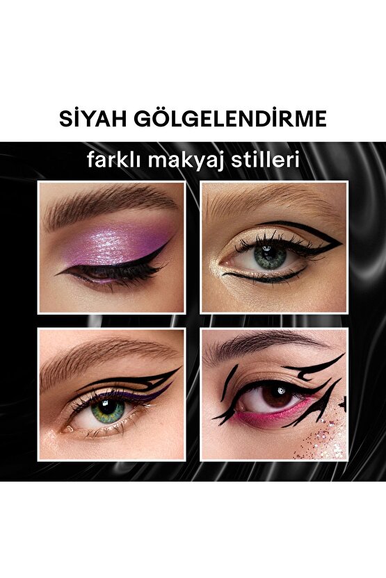 Lamel Ekstra Siyah Likit Eyeliner  Yumuşak Fırça No 101