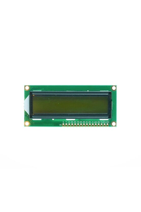 16x2 Yeşil Aydınlatmalı Lcd Ekran Raspberry Pıc 2 X16