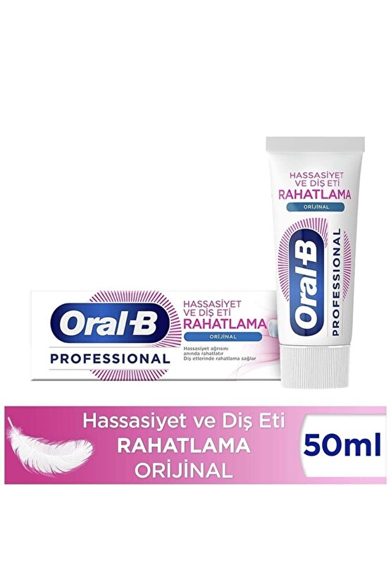 Professional Diş Macunu Hassasiyet ve Rahatlama Orijinal, 50 ml Yeni Desen 440583