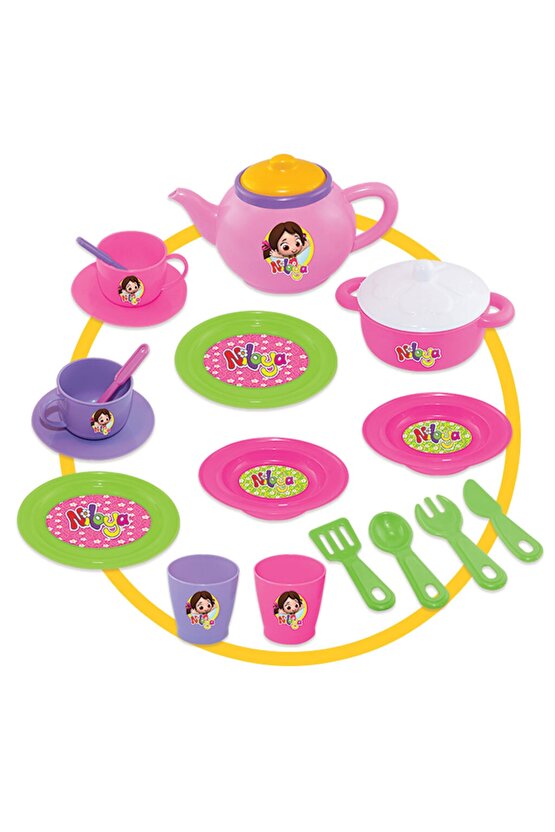 Niloya Ev Çay Set - Mutfak Setleri - Ev Oyuncak Setleri