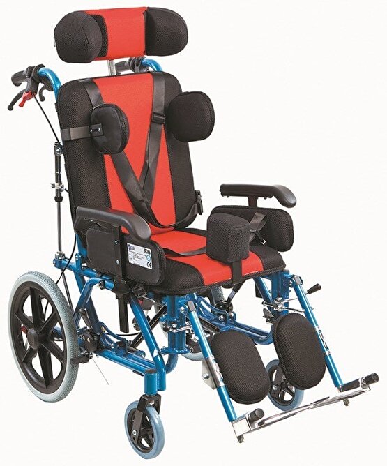 Golfi 16C Spastik Engelli Çocuk Tekerlekli Sandalyesi Arabası