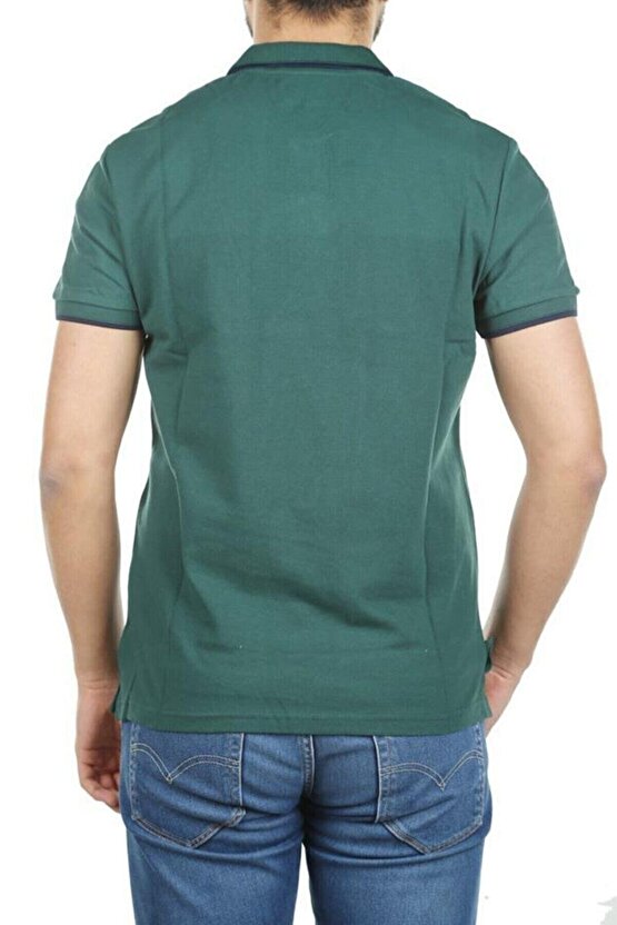 Erkek  Çizgili Polo Yaka T-shirt