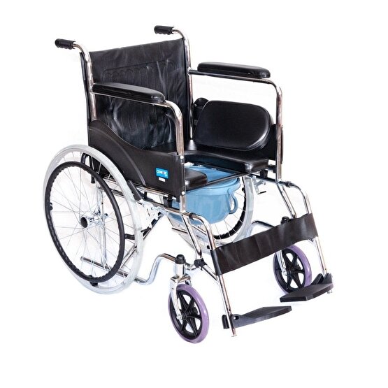 Comfort Plus Dm680 Tuvalet Özellikli Tekerlekli Sandalye