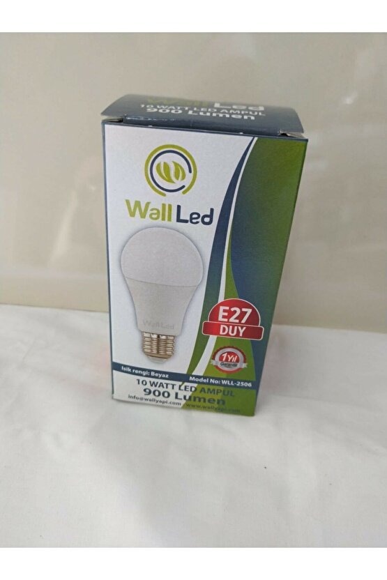 10w Beyaz Led Ampül 10lu Ekonomik Paket