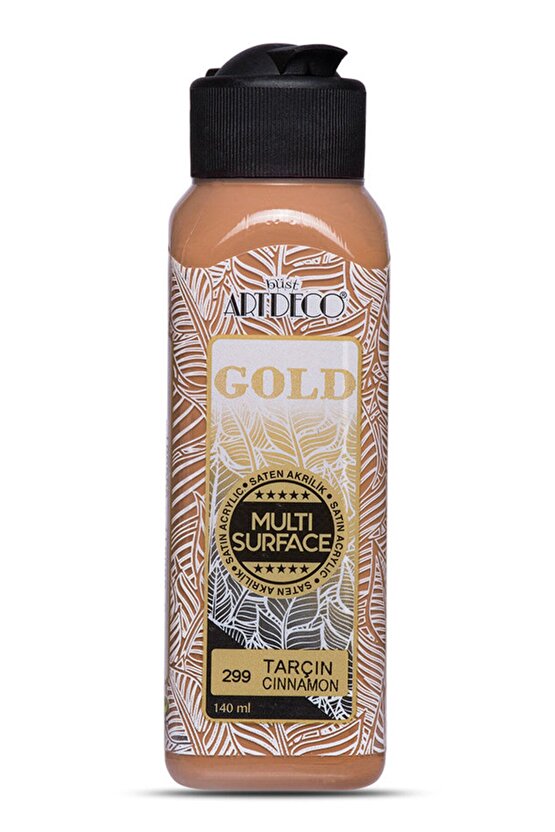 Gold Multi Surface Satin Akrilik Boya 140ml 299 Tarçın