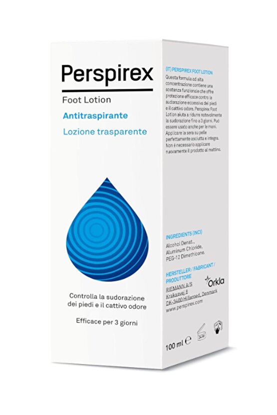 Antiperspirant Eller ve Ayak Terleme Önleyici Losyon 100 Ml