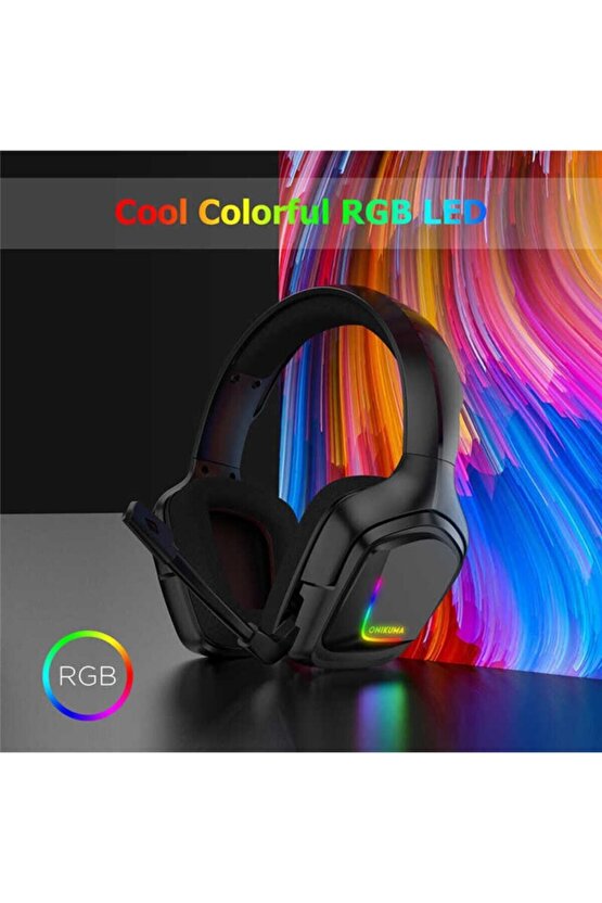 Onikuma K20 Rgb Oyuncu Kulaklığı 3.5mm