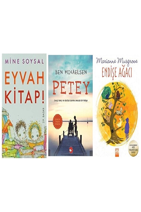 Eyvah Kitap + Petey + Endişe Ağacı 3 Kitap