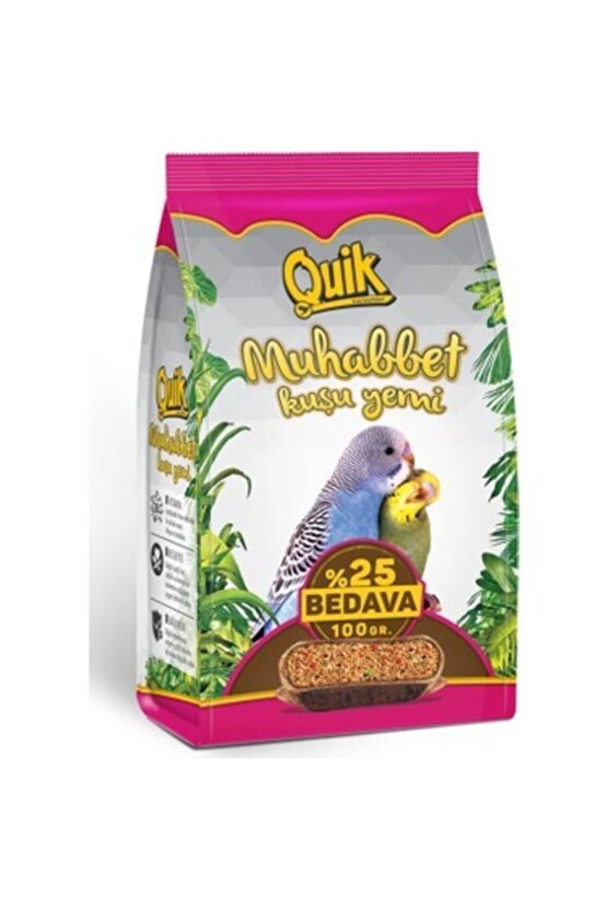 Neo Pet Market Muhabbet Kuşu Yemi 500 Gram (1 Paket)