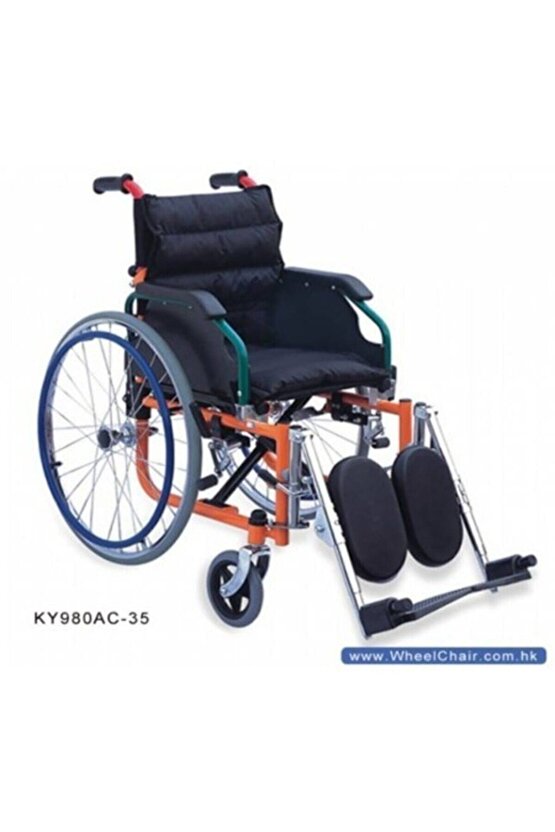 Ayak Çıkar Yan Kol Çıkar Çocuk Tekerlekli Sandalye