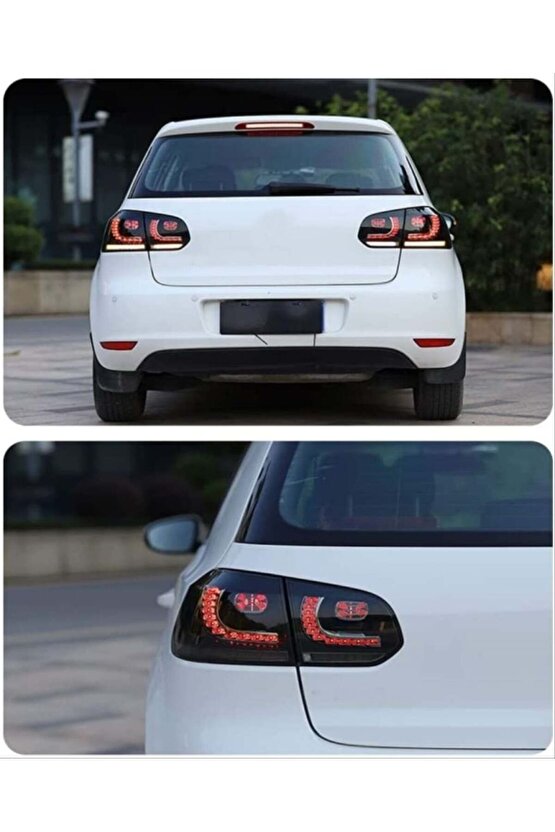 Vw Golf 6 Stop Lambası Takımı Ledli R20 Model Smoke