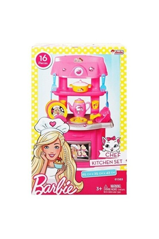 Barbie Şef Mutfak Seti - Oyuncak