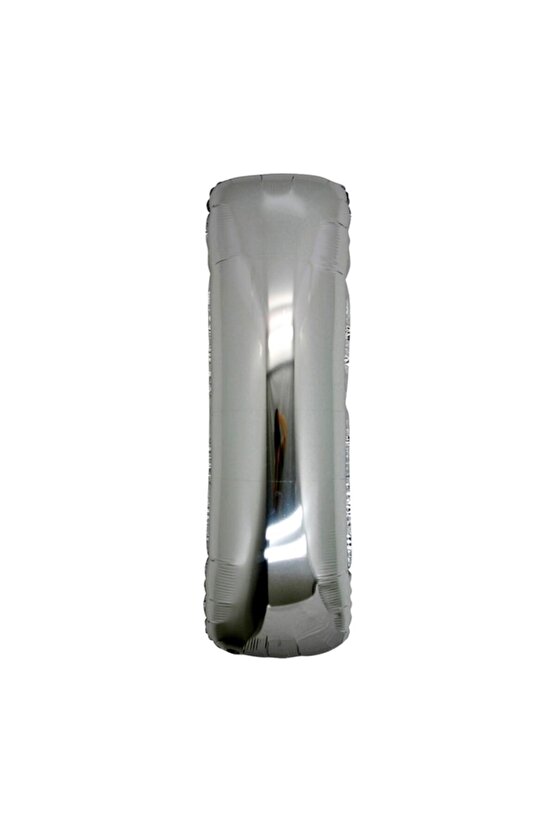 Gümüş Folyo Balon 16 Inç 40 Cm ( I ) Harfi