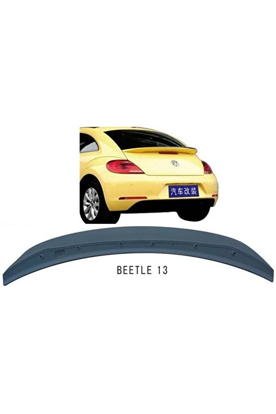 Vw Bettle Bagaj Üstü Spoiler Pianoblack Boyalı 2012