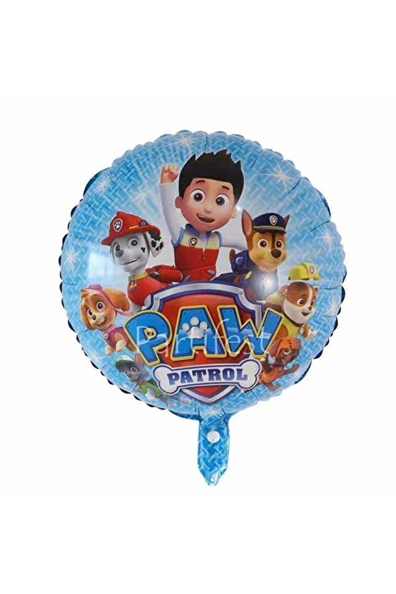 Paw Patrol 2 Yaş Balon Seti Paw Patrol Doğum Günü Set Paw Patrol Marshlall Chase