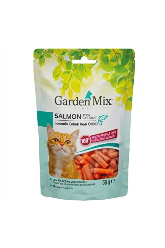 Neo Pet Market Garden Mix Somonlu Stıck Kedi Ödülü 60 Gr