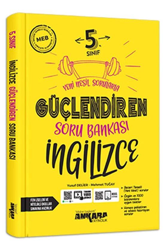 5.sınıf Güçlendiren Ingilizce Soru Bankası Ankara Yayıncılık