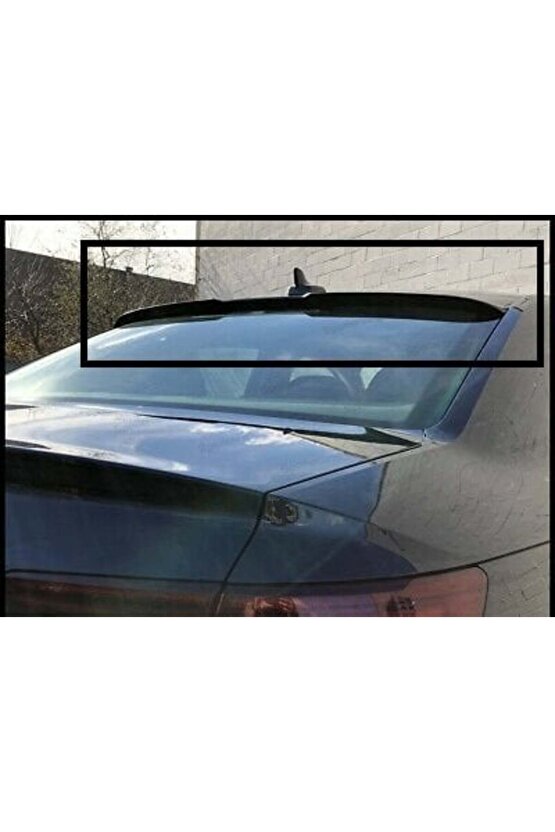 Audi A4 Cam Üstü Spoiler Boyasız 2008  2015